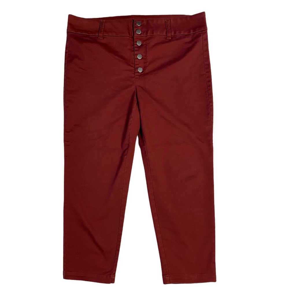 Tinsel button fly ankle stretch women’s size 32 pants